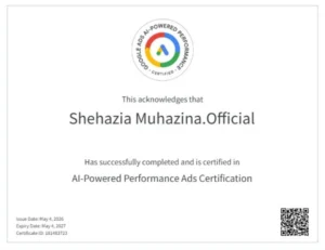 best digital marketing strategist in kannur - AI powered performance ads certificate