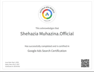best digital marketing strategist in kannur - google ads search certificate